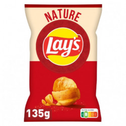 LAY'S - Chips Nature - sachets de 135 g Sonico.fr