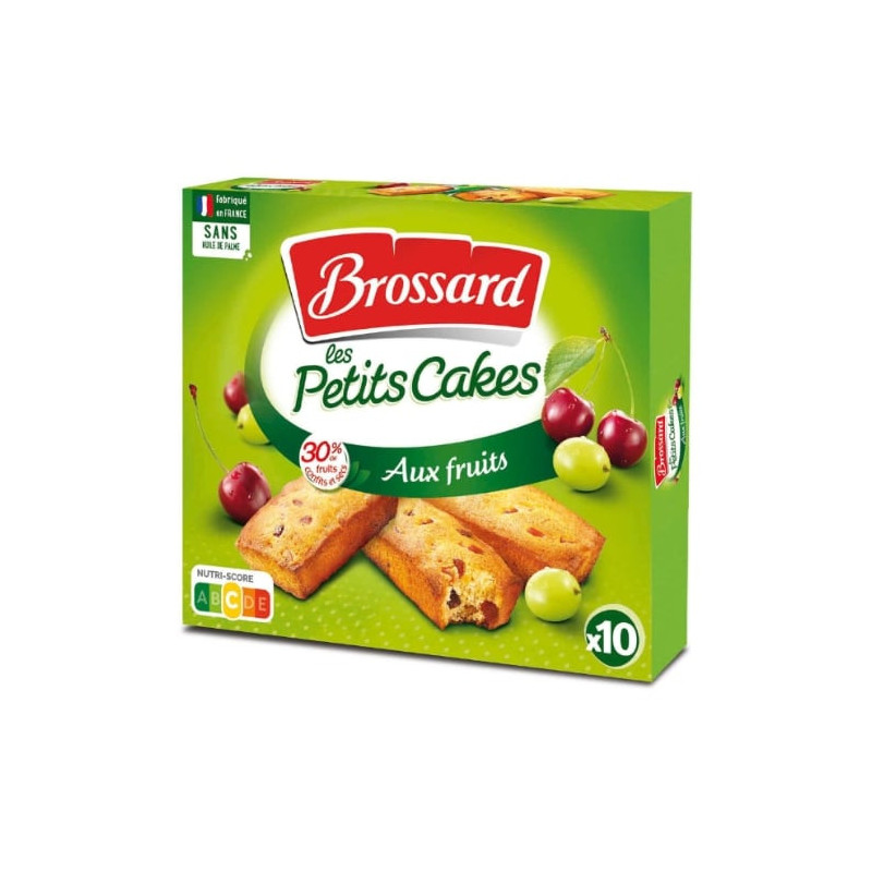 BROSSARD - Mini Cakes Aux Fruits - paquet de 300 g Sonico.fr