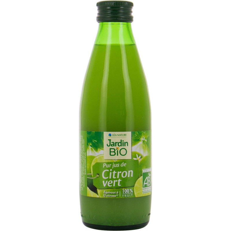 JARDIN BIO ETIC - Jus De Citron Vert Bio - bouteille de 25 cl Sonico.fr