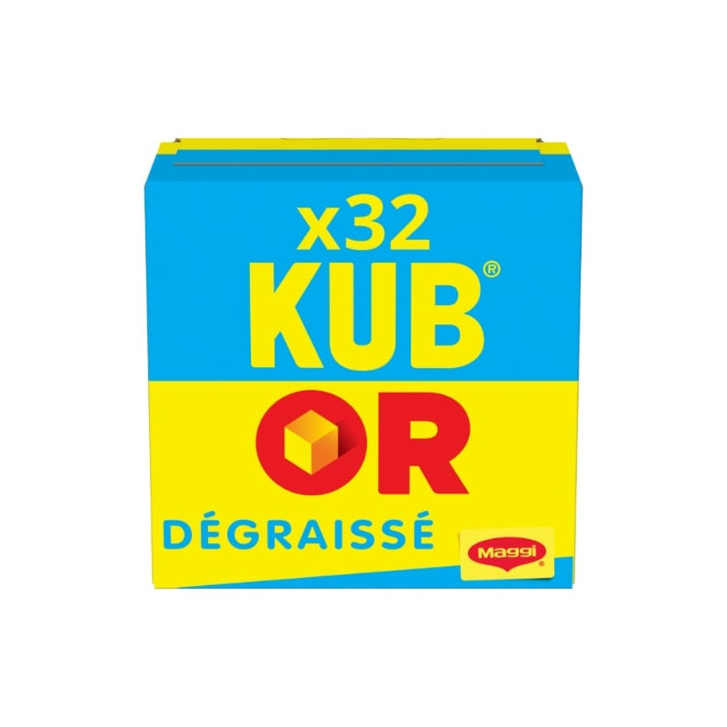 MAGGI - Kub Or Bouillon Dégraissé  - 16 bâtonnets de 2 cubes - 128 g Sonico.fr