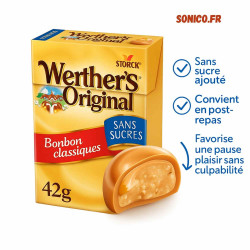 → Présentation produit ouverte avec bonbons visibles – illustration de l’intérieur du pack