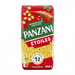 PANZANI - Pâtes Etoiles - paquet de 500 g Sonico.fr