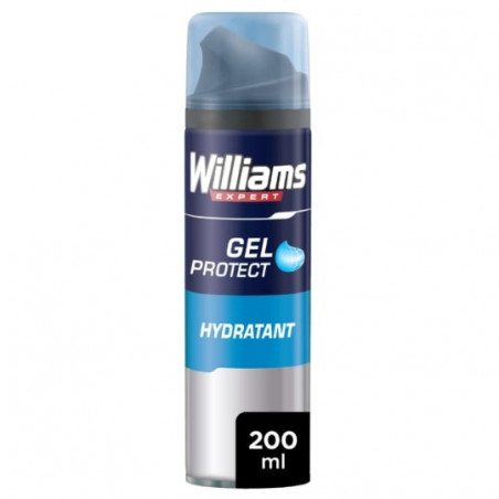 WILLIAMS - Gel à raser Hydratant - bombe de 200 ml Sonico.fr