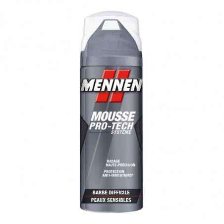 MENNEN - Mousse À Raser Barbe Difficile Et Peaux Sensibles - 250 ml Sonico.fr