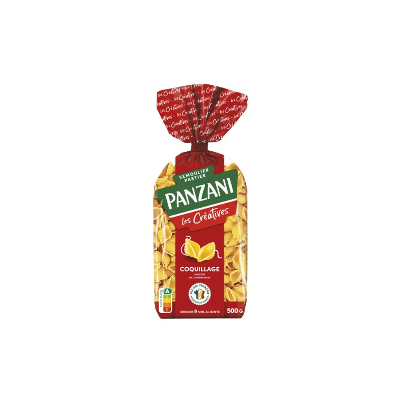 PANZANI - Coquillage Pâtes - paquet de 500 g Sonico.fr
