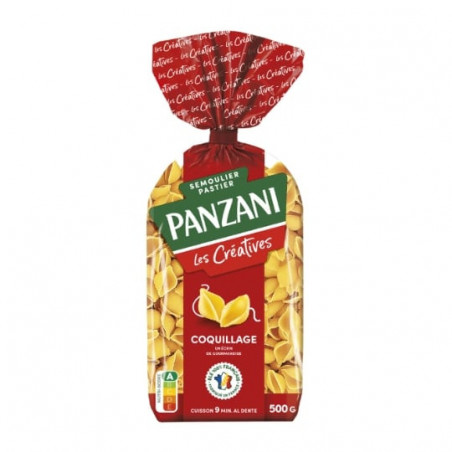 PANZANI - Coquillage Pâtes - paquet de 500 g Sonico.fr