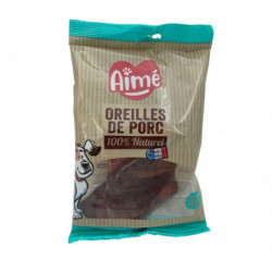 AIME - oreilles de porc Récompense pour chien - sachet de 2 pièces Sonico.fr