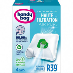 HANDY BAG - R39 Sacs aspirateur - boite de 4 sacs Sonico.fr