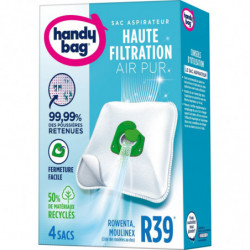 HANDY BAG - R39 Sacs aspirateur - boite de 4 sacs Sonico.fr