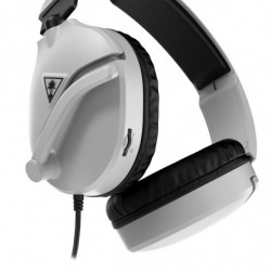 TURTLE BEACH - Casque Gaming filaire Recon 70 Blanc Multiplateforme Sonico.fr