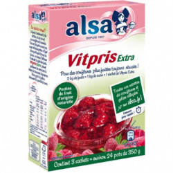 ALSA - Vitpris Extra Gélifiant pour confitures - boite de 150 g Sonico.fr