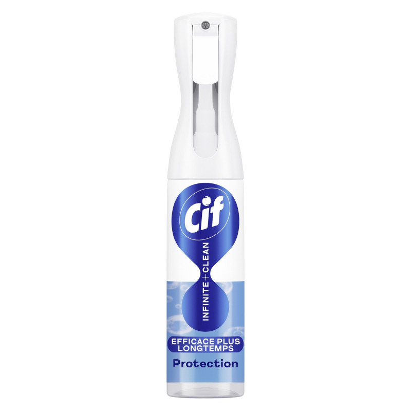 CIF - Infinite Clean  Protection Frais Nettoyant Ménager Multi-Surfaces - flacon de 280 ml Sonico.fr