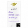 DOVE - Déo Stick Pour Tout le Corps Peaux Sensibles Lavande et Camomille - Stick de 75 ml Sonico.fr