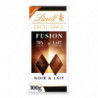 LINDT - Excellence Fusion Noir 70% Cacao et Lait Extra Fin - tablette de 100 g Sonico.fr