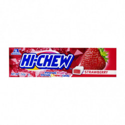 HI-CHEW - Chewing gum à mâcher goût Fraise - étui de 50 g Sonico.fr