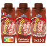 CANDY UP - Milkshake Goût Chocolat Boisson Lactée - pack de 3 briques de 25 cl Sonico.fr