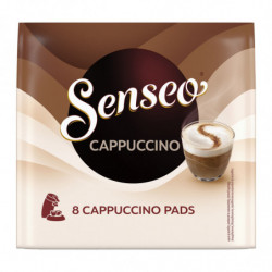 SENSEO - Cappuccino Café dosettes - paquet de 8 dosettes Sonico.fr