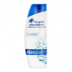 HEAD SHOULDERS - Shampoing Antipelliculaire Classic - flacon de 330 ml Sonico.fr
