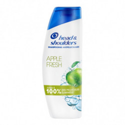 HEAD SHOULDERS - Apple Fresh Shampoing Antipelliculaire Pomme Fraîche - flacon de 330 ml Sonico.fr