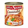 WILLIAM SAURIN - Cassoulet mitonné - boite de 840 g Sonico.fr
