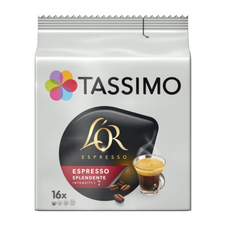 TASSIMO - L'Or Espresso Splendente - paquet de 16 Dosettes de Café Sonico.fr