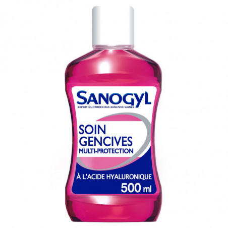 SANOGYL - Bain De Bouche Soin Gencives Multi-protection - flacon de 500 ml Sonico.fr