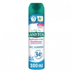 SANYTOL - Purificateur d'Air Désinfectant Surface et Textile Anti Allergène Grand Air - 300 ml Sonico.fr
