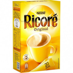 RICORE - Original Substitut de Café - Boîte de 20 Sticks - 60 g Sonico.fr