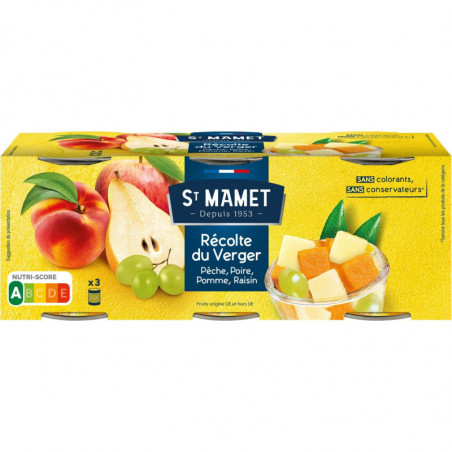 ST MAMET - Coupe Du Verger Boite - pack de 375 g Sonico.fr