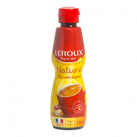 LEROUX - Chicorée Liquide Sans caféine - bouteille de 250 ml Sonico.fr