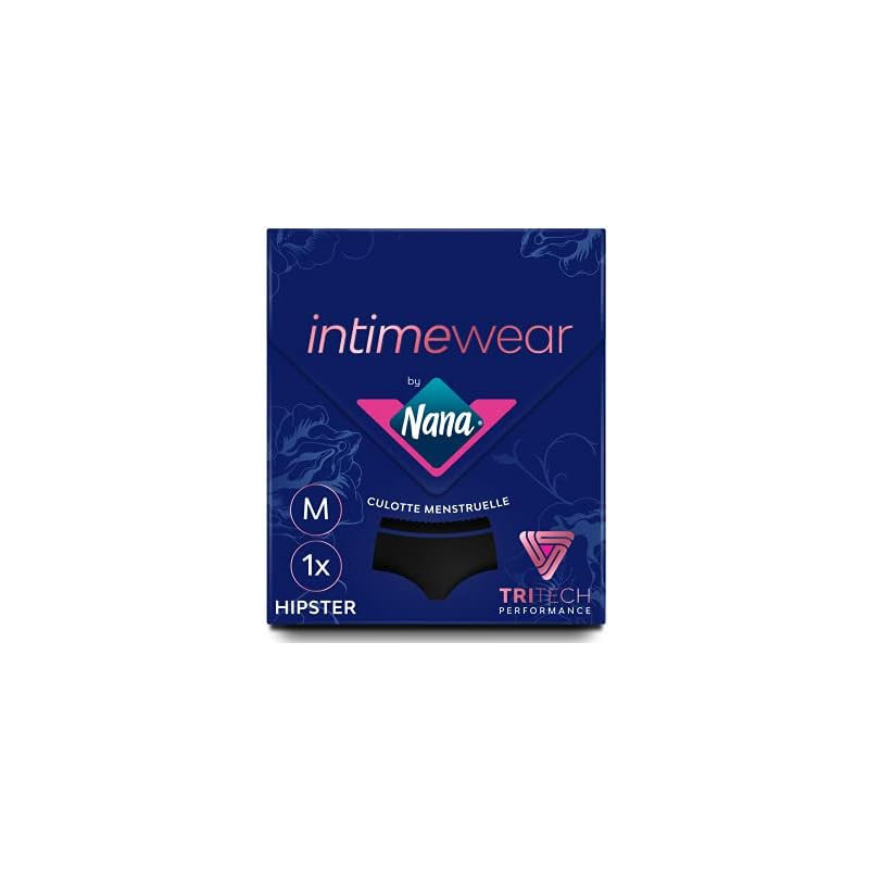 NANA - IntimeWear Culotte Menstruelle Hipster Taille Medium - boite de 1 culotte Sonico.fr