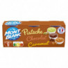 MONT BLANC - Crème Dessert Multi Variétés Chocolat Caramel Pistache - 750 g Sonico.fr