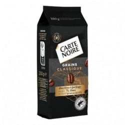 CARTE NOIRE - Café en grains pur arabica - 250 g Sonico.fr