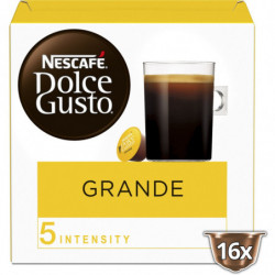 DOLCE GUSTO - Grande Café Capsules Compatible Dolce Gusto - boîte de 16 capsules - 128 g Sonico.fr