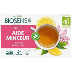 BIOSENS - Thé Aide Minceur Bio - boite de 20 sachets Sonico.fr