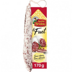 JUSTIN BRIDOU - Saucisson Le Fuet - sachet de 170 g Sonico.fr