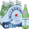 SAN PELLEGRINO - Eau gazeuse minérale naturelle - pack de 6 bouteilles de 1 L Sonico.fr