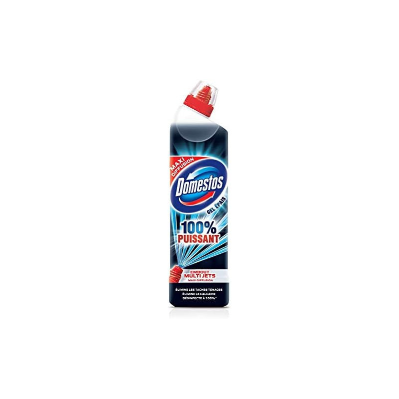 DOMESTOS - Gel WC 100% Puissant - flacon de 750 ml Sonico.fr