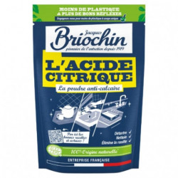 JACQUES BRIOCHIN - Nettoyant Acide citrique - paquet de 450 g Sonico.fr