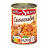 WILLIAM SAURIN - Cassoulet mitonné - boite de 420 g Sonico.fr