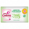 BEBE CADUM - Lingettes Natural Caresse bio 100% coton - 120 lingettes Sonico.fr