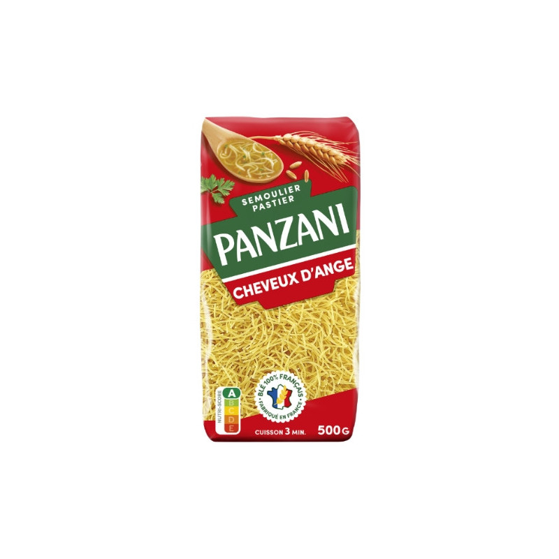PANZANI - Pâtes Cheveux d'Ange - paquet de 500 g Sonico.fr