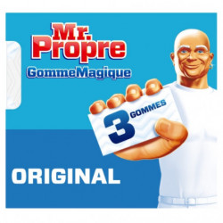 MR PROPRE - Gomme nettoyante magic Original - boite de 3 gommes Sonico.fr