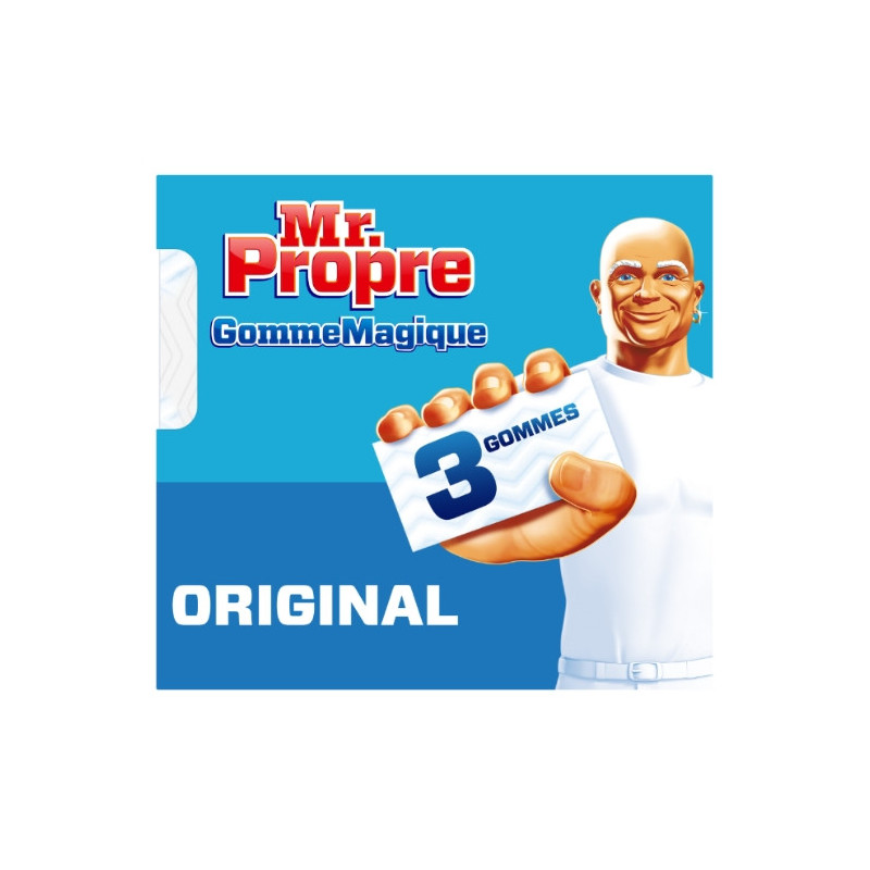 MR PROPRE - Gomme nettoyante magic Original - boite de 3 gommes Sonico.fr