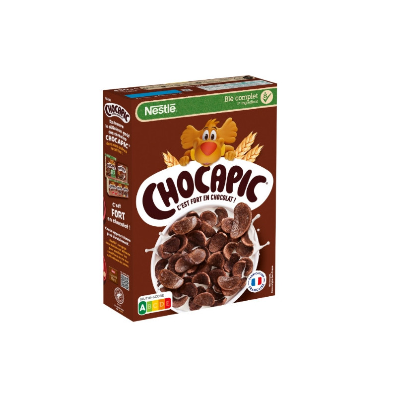NESTLE - CHOCAPIC Céréales au chocolat - boite de 430 g Sonico.fr
