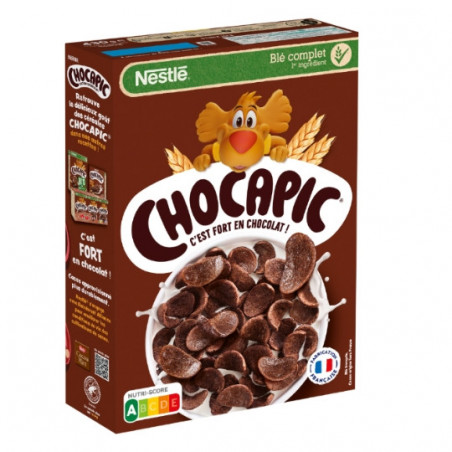 NESTLE - CHOCAPIC Céréales au chocolat - boite de 430 g Sonico.fr