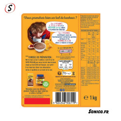 Informations nutritionnelles et ingrédients complets – Format clair et facile à lire