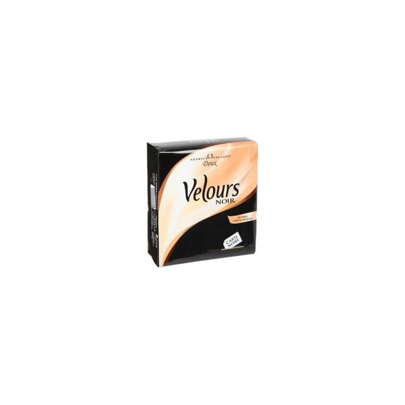 VELOURS NOIR - Café Moulu - paquet de 2x250 g Sonico.fr