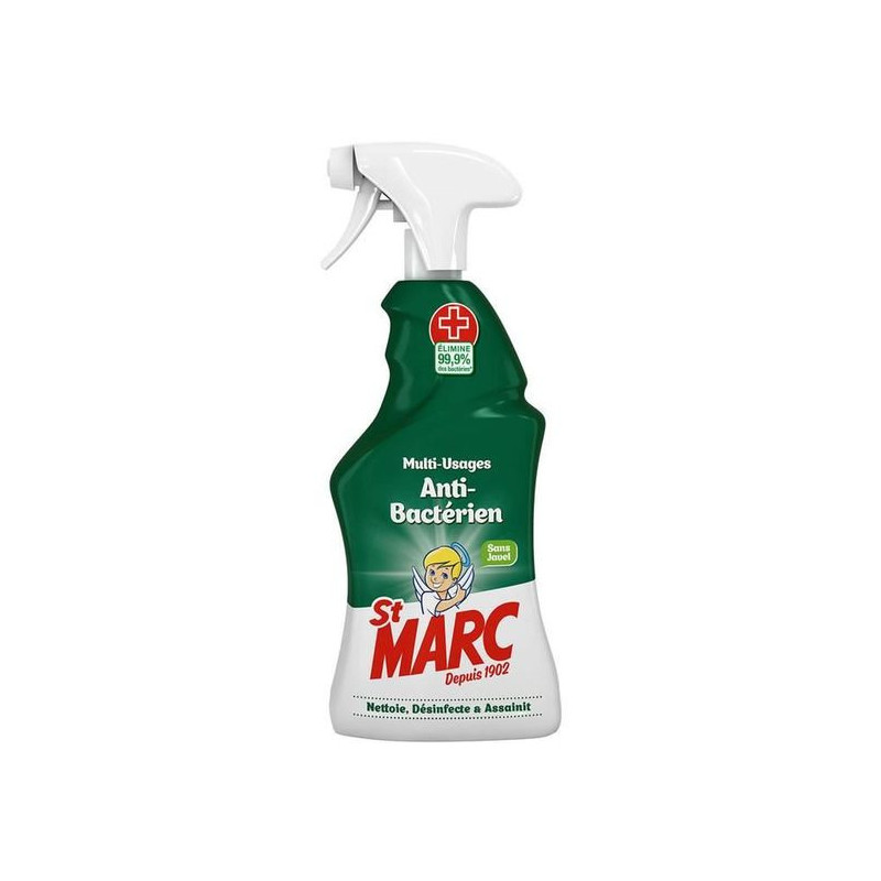 ST MARC - Spray anti-bactérien Multi-Usages sans javel - 500 ml Sonico.fr