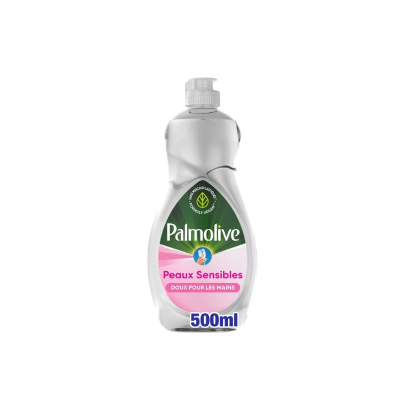 PALMOLIVE - Liquide Vaisselle Peaux Sensibles - flacon de 500 ml Sonico.fr
